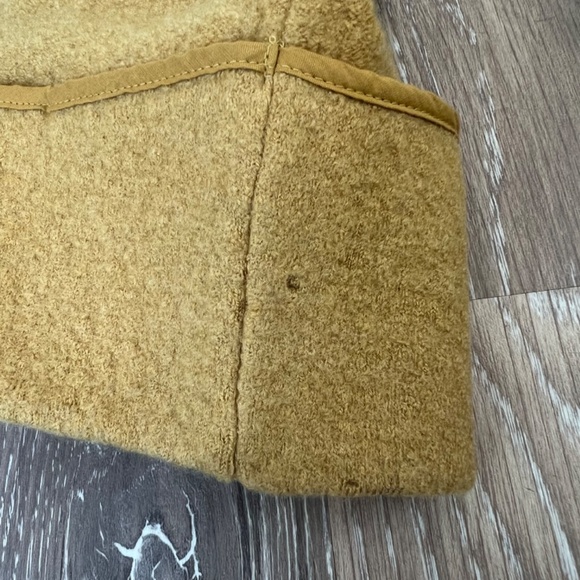ARITZIA Wilfred Wool Open Front Coat in Gold - Picture 11 of 11